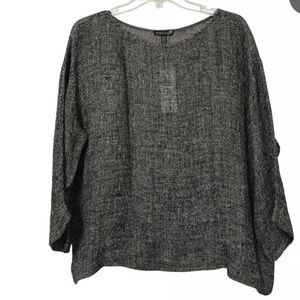 Elegant Black Short Sleeve Top